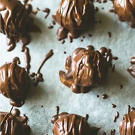 Chocolate Chip Cookie Dough Truffle