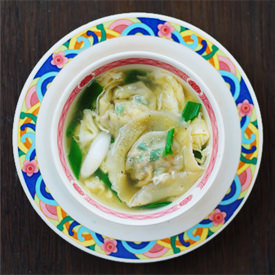 Mandu Guk – Korean Dumplings Soup