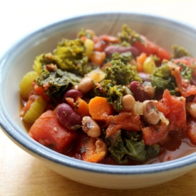 Comforting Veggie Bean Chili