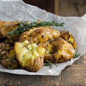 Perfect Smashed Potatoes