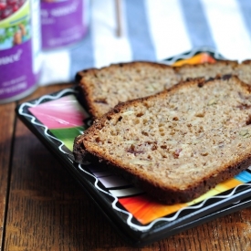 Double Almond Cranberry Spelt Loaf