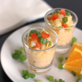 Shrimp and Cheddar Grits