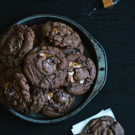 Double Chocolate Cookies