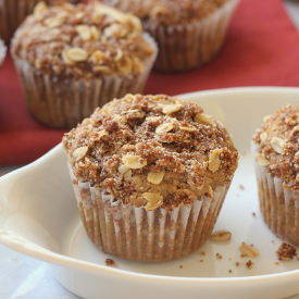 Gluten-Free Apple Crumb Muffins