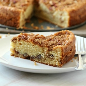 Sour Cream Cinnamon Coffee Cake