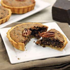 Chocolate Pecan Pie Tart