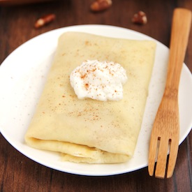 Pumpkin Pie Crêpes