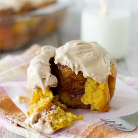 Pumpkin Cinnamon Rolls