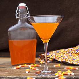 Candy Corn Vodka Cocktails