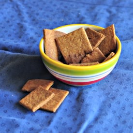 Homemade Wheat Thins