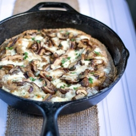 Mushroom & Brie Pizza