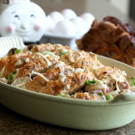 Savory Bread Pudding