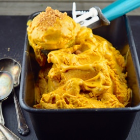 Vegan Pumpkin Ice Cream