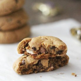 Snickers Chocolate Chip Cookie