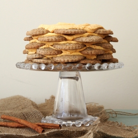 Pumpkin Chai Icebox Cake