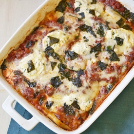 Spinach and Zucchini Lasagna