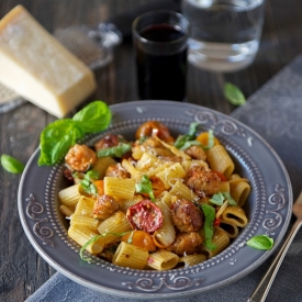 Fennel & Sausage Pasta w/ Rosé