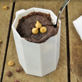 Healthy Brownie in a Mug