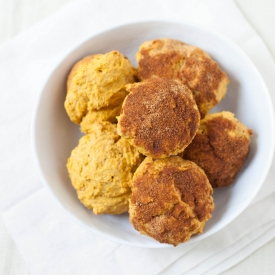 Pumpkin Doughnut Muffins