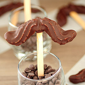 Mustache Cookies