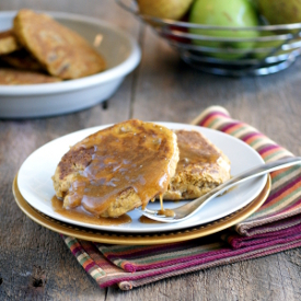 Sweet Potato and Pear Pancakes