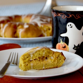 Pumpkin Coffee Cake Wreath