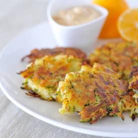 Potato Zucchini Patties GF/vegan