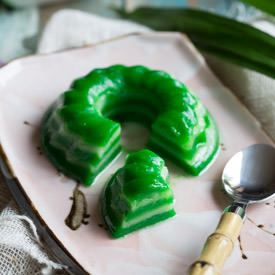 Kue Lapis or a Steamed Layered Cake