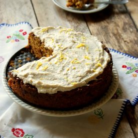 Healthier Carrot Cake