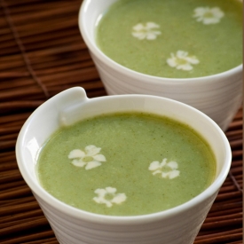 Gingered Cream of Broccoli Soup