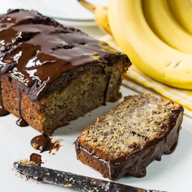 Banana Bread with Chocolate