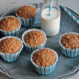 Whole Wheat Fruit Muffins