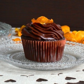 Chocolate Sweet Potato Cupcakes