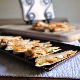 Jalapeno Popper Quesadillas