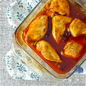 Baked Chicken in Coconut Sauce