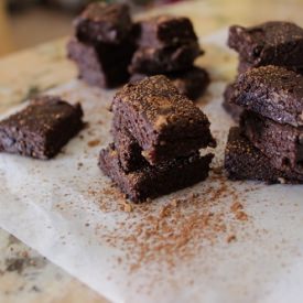 Three Ingredient Fudge Brownies