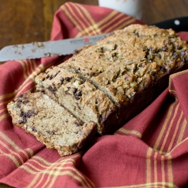 Chocolate Chip Quinoa Banana Bread