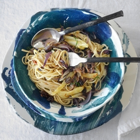 Anchovy and Fennel Spaghetti