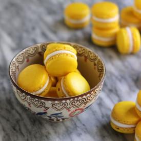 Triple Lemon Macarons