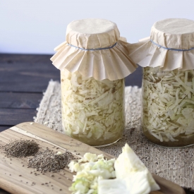 Garlic & Cumin Sauerkraut