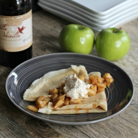 Apple Cinnamon Crepes