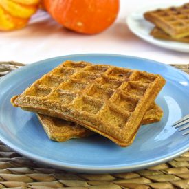 Pumpkin Spiced Waffles