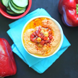 Roasted Red Pepper Hummus