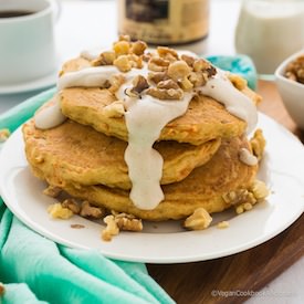 Carrot Cake Pancakes