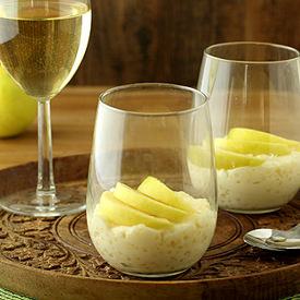 Tapioca Pudding with Apples