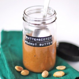 Healthy Butterscotch Peanut Butter