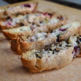 Cherry-Pistachio Biscotti