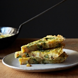 Turnip Greens Frittata