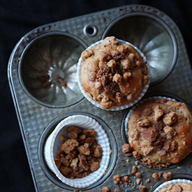 Maple Cinnamon Pecan Muffins