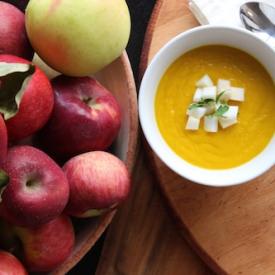 Parsnip, Sweet Potato, & Apple Soup